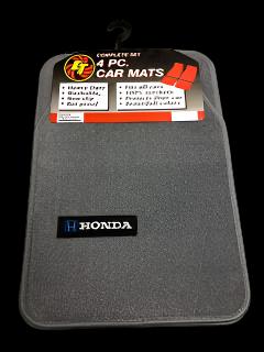 ALFOMBRA 4 PC. HONDA CARPET MATS-GREY