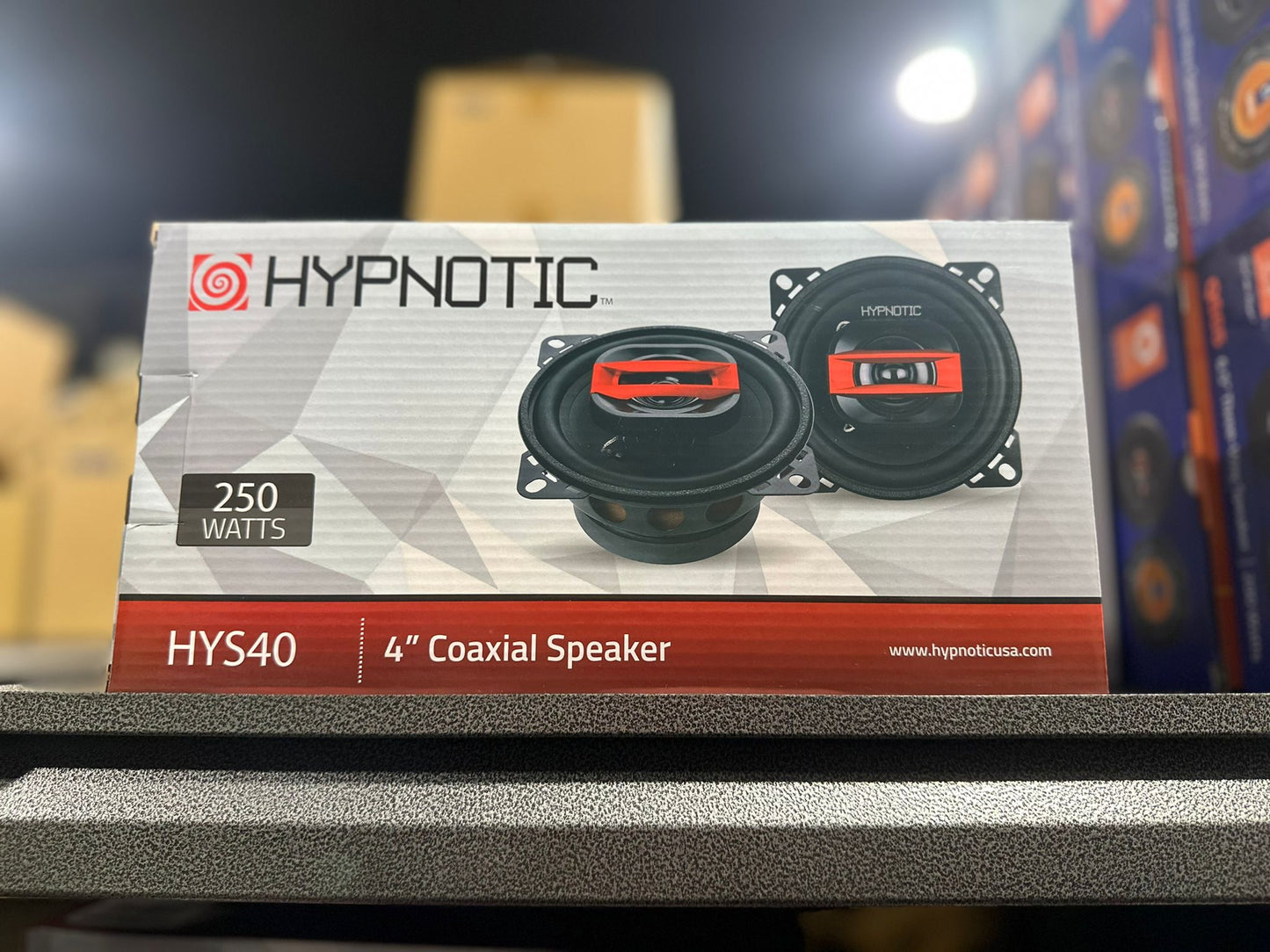 BOCINA HYPNOTIC HYS40 4" COAXIAL SPEAKER