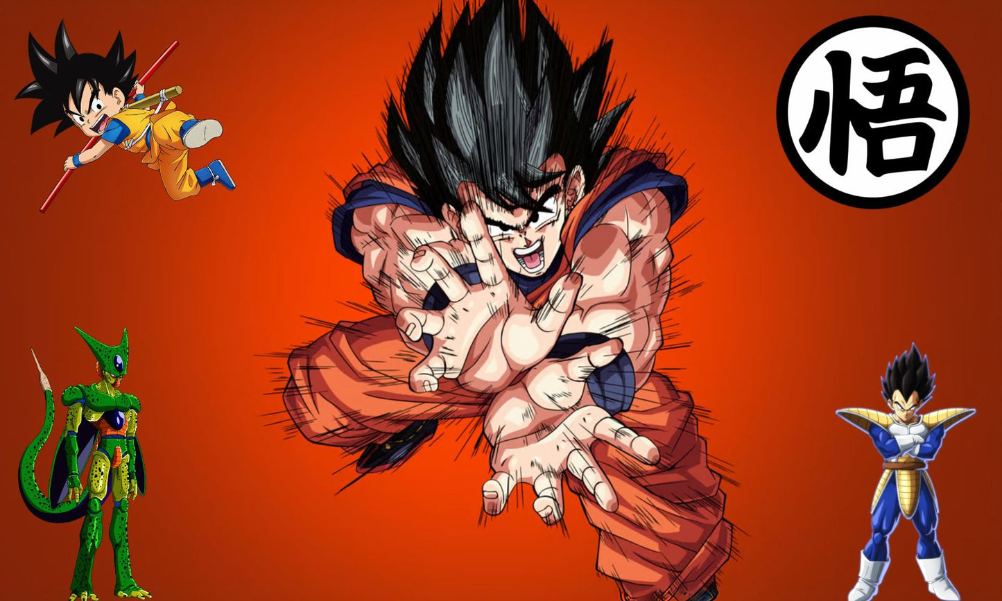 TABLILLA CORTA DRAGON BALL