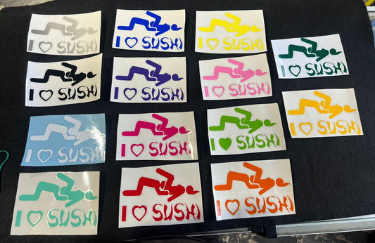 Sticker de i Love Sushi