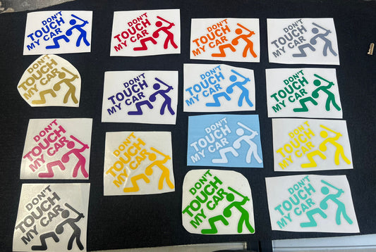 Sticker de Don t Touch my Car