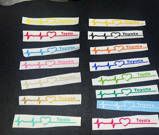 Sticker toyota