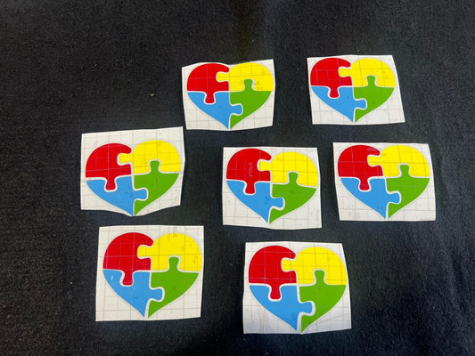 Sticker Love Autism