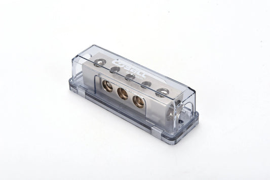 DB2034 distribution block (2) entradas 0/2 ga - (3) salidas 4ga