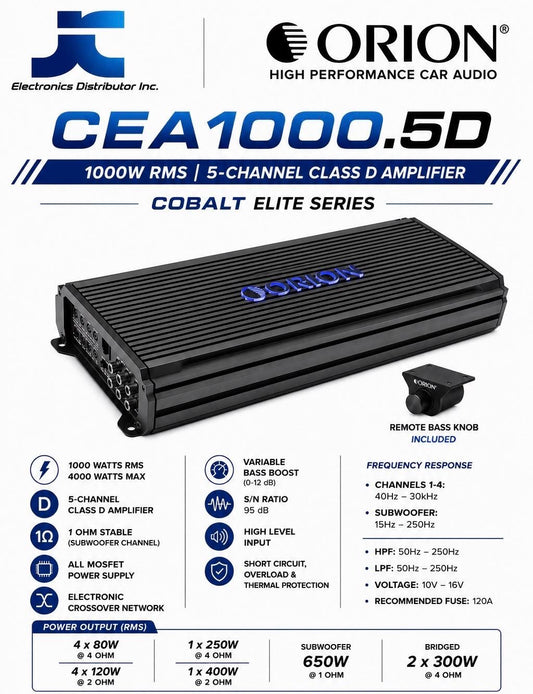 AMPLIFICADOR CEA1000.5D
