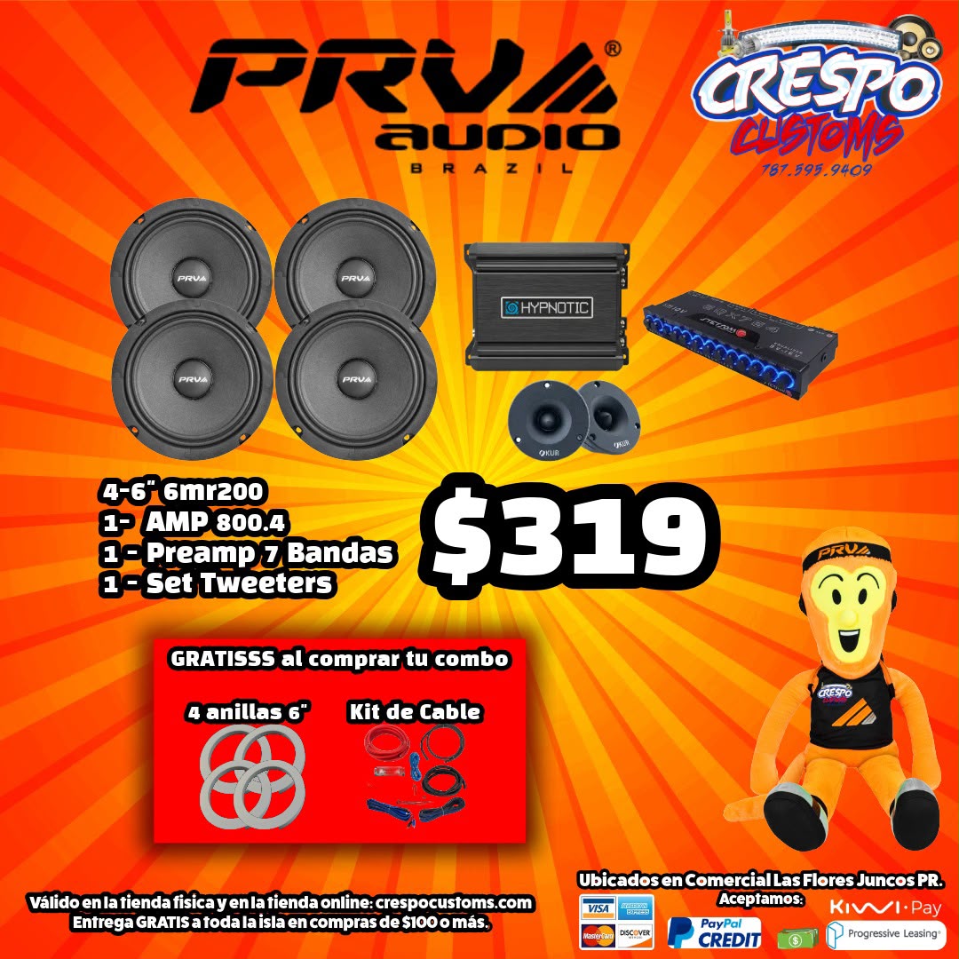 COMBO PRV CON TO 6" 6MR200