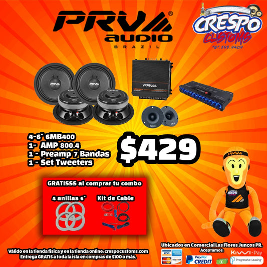 COMBO PRV CON TO 6" 6MB400