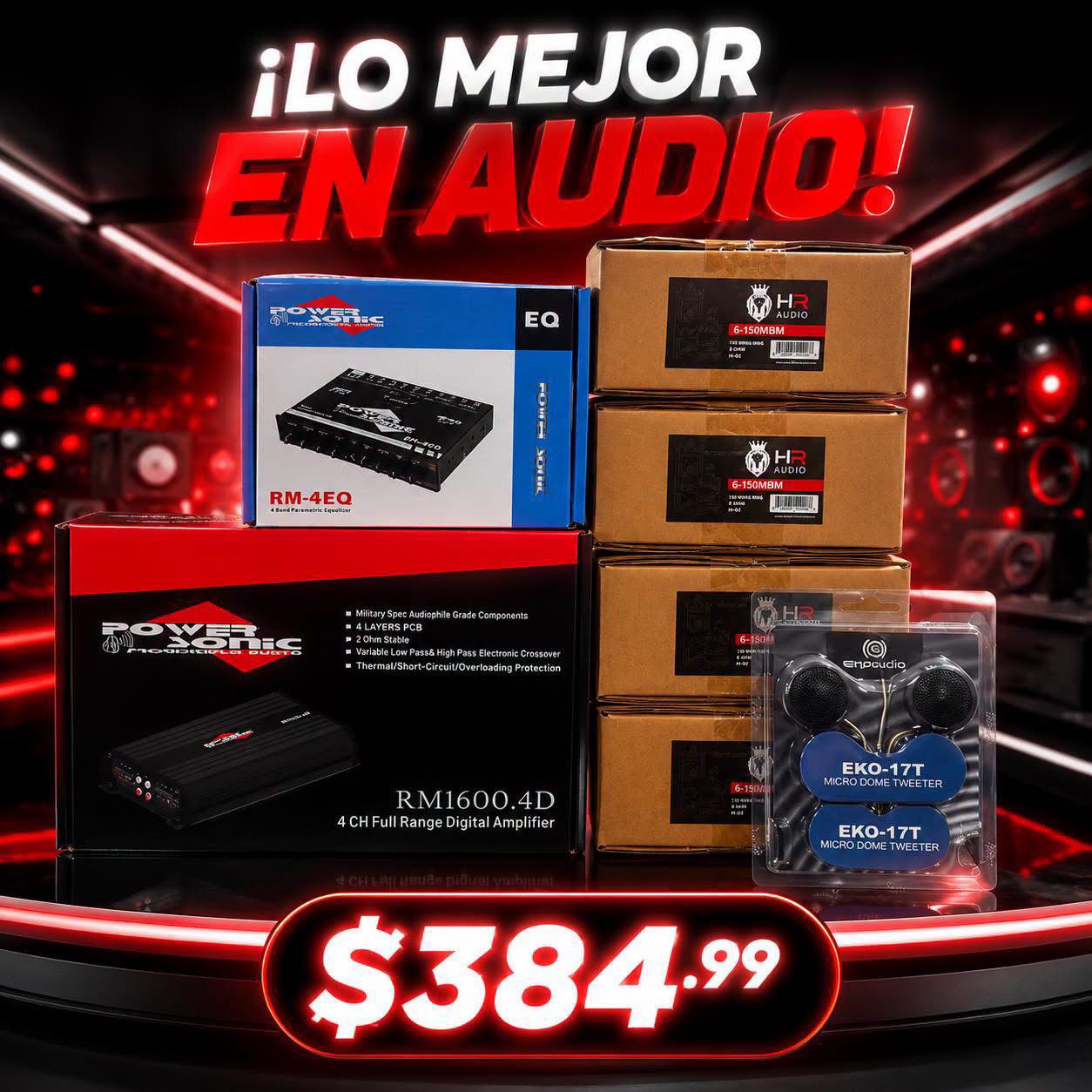 COMBO 6" HR AUDIO