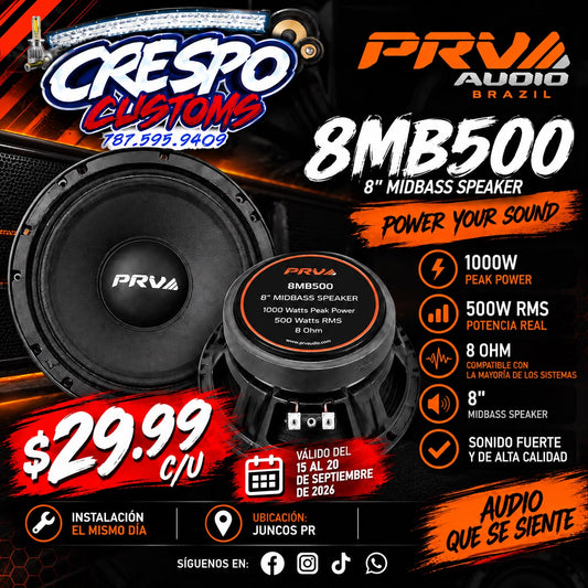 BOCINA PRV 8MB500