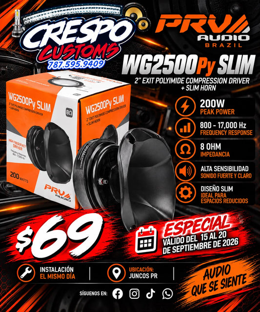PRV WG2500Py SLIM