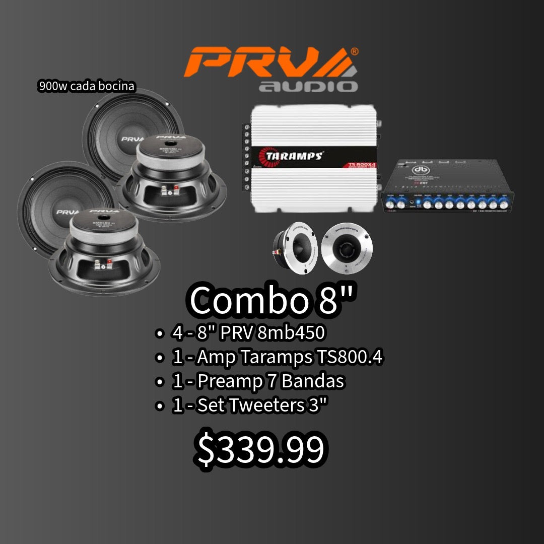 COMBO PRV 8"
