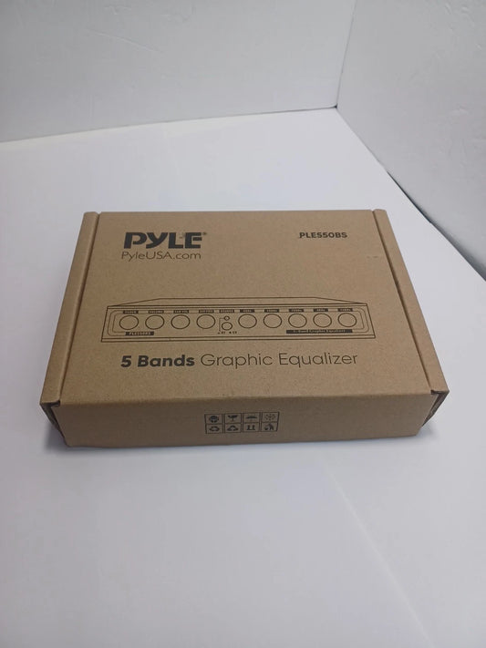 Ecualizador gráfico Pyle PLE550BS 5 bandas con Bluetooth y salida de sub
