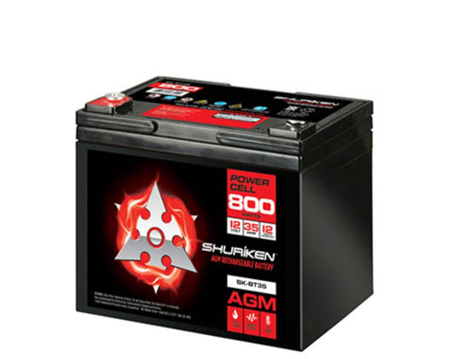 Bateria shuriken 800w
