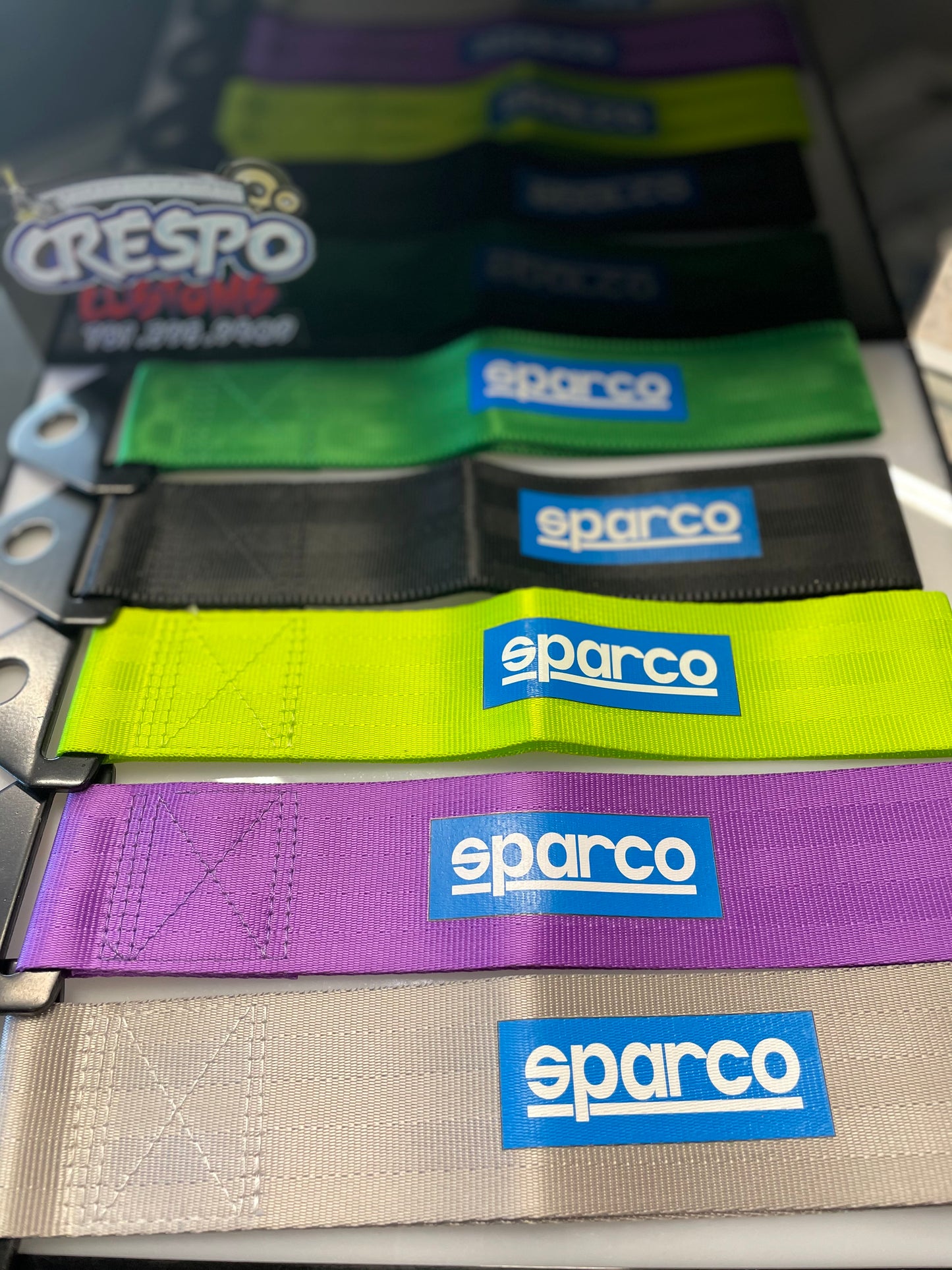 Tow strap Sparco Con azul